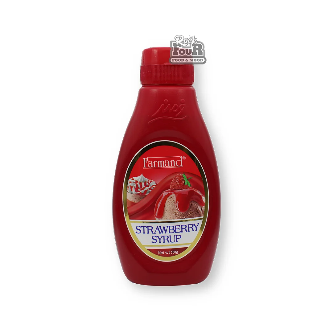 Syrup "Farmand" strawberry 500g
